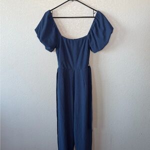 Trixxi Navy Midi Dress